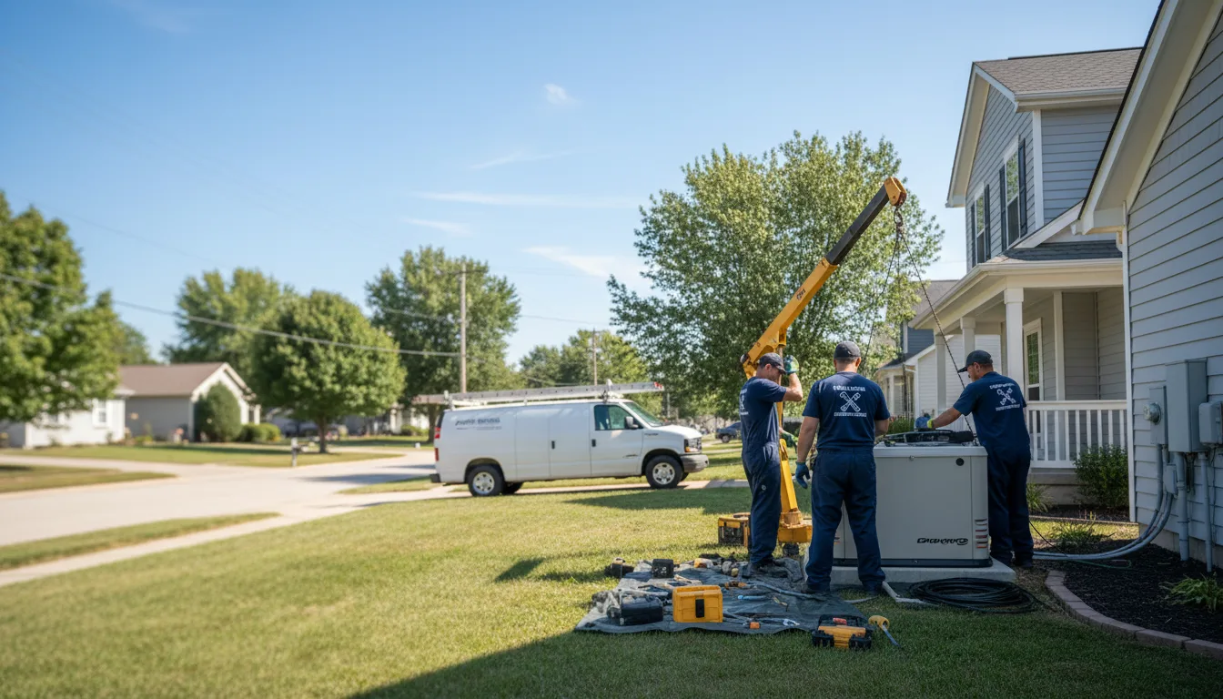 Generator Installation in Pilot Point, TX near me